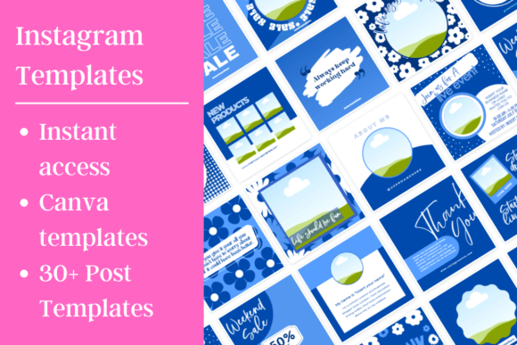 Download Social Media Instagram Canva Templates - Social media Collection
