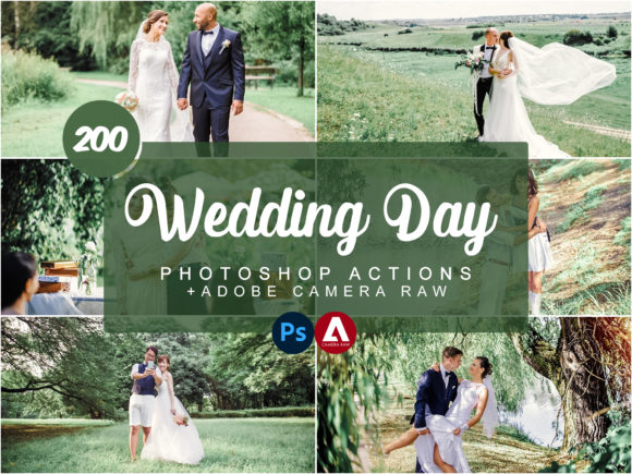 Download Wedding Day Photoshop Actions - Wedding Collection