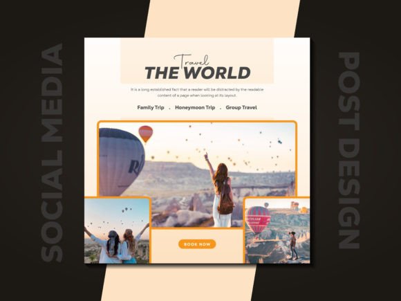 Download Travel Social Media Post Design - Social media Collection
