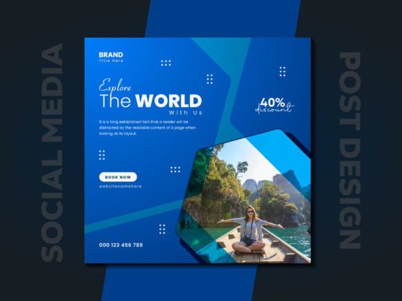 Download Travel Social Media Post Design - Social media Collection
