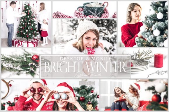 Download 12 Bright Winter Lightroom Preset - Bright Collection