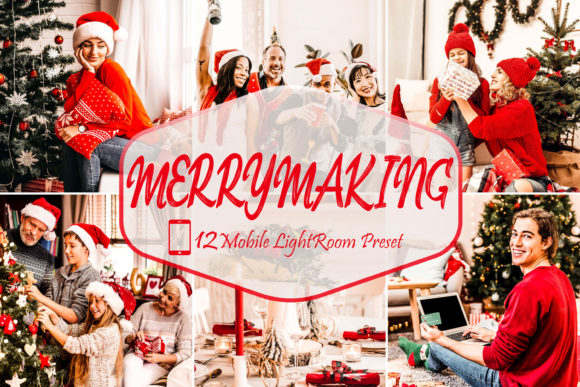 Download 12 Merrymaking Mobile Lightroom Presets - Premium Resources