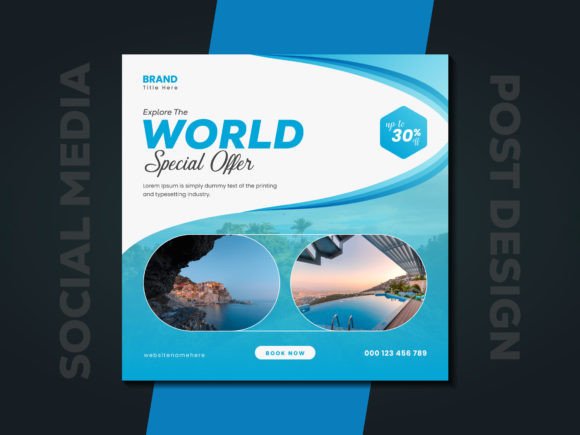 Download Travel Social Media Post Design - Social media Collection