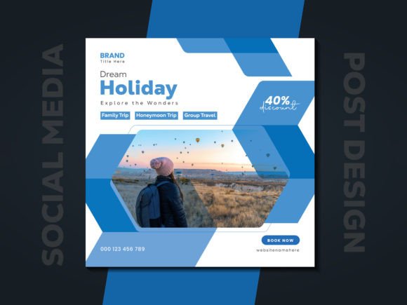 Download Travel Social Media Post Design - Social media Collection