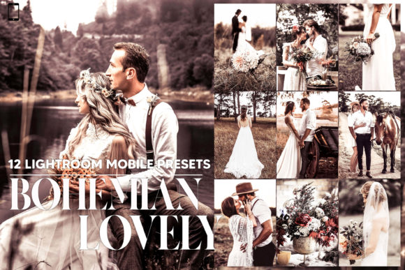 Download 12 Bohemian Lovely Mobile LR Presets - Premium Resources